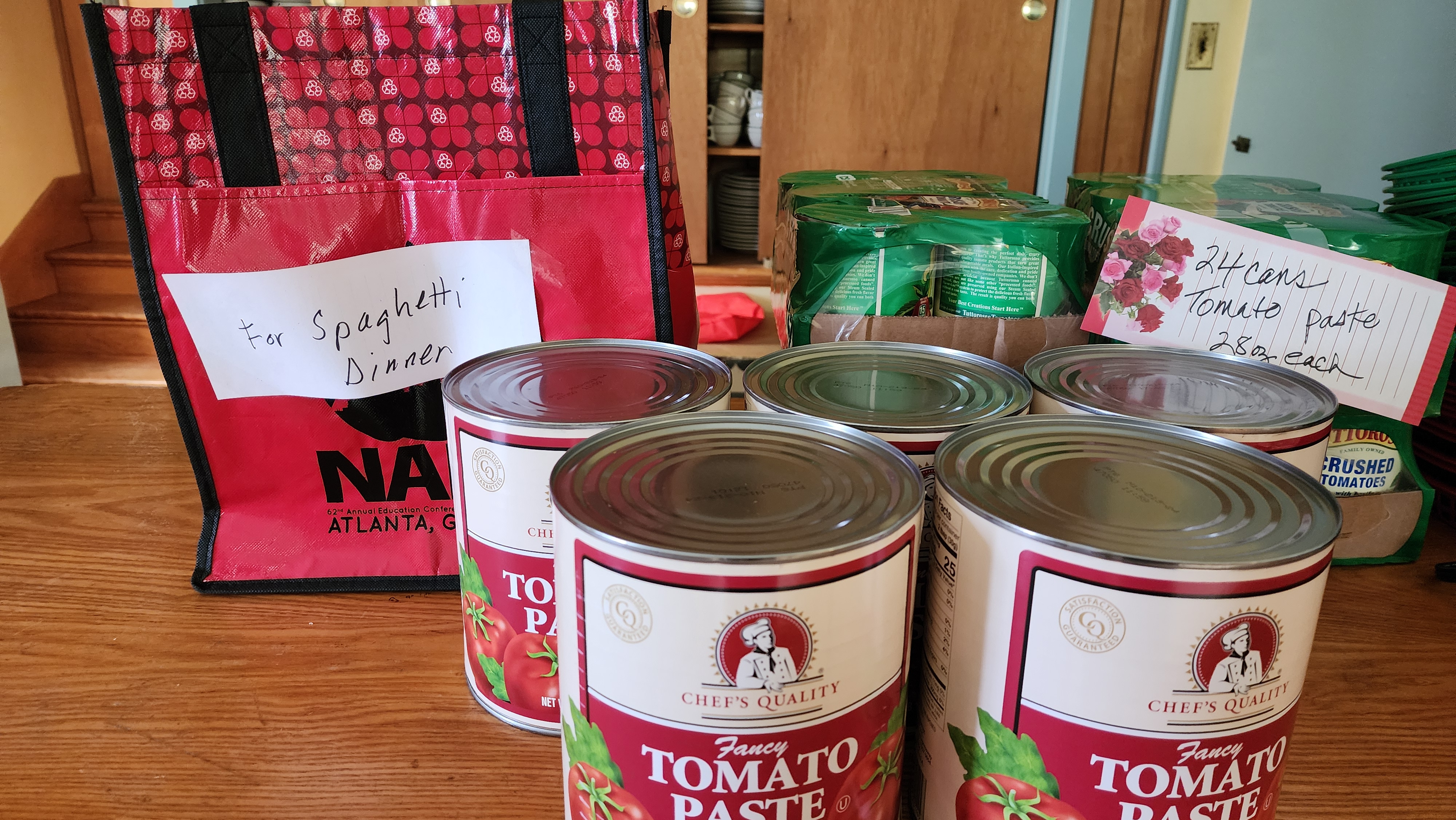 Remember – Spaghetti Dinner Donations should be in by April 30th, 2025.