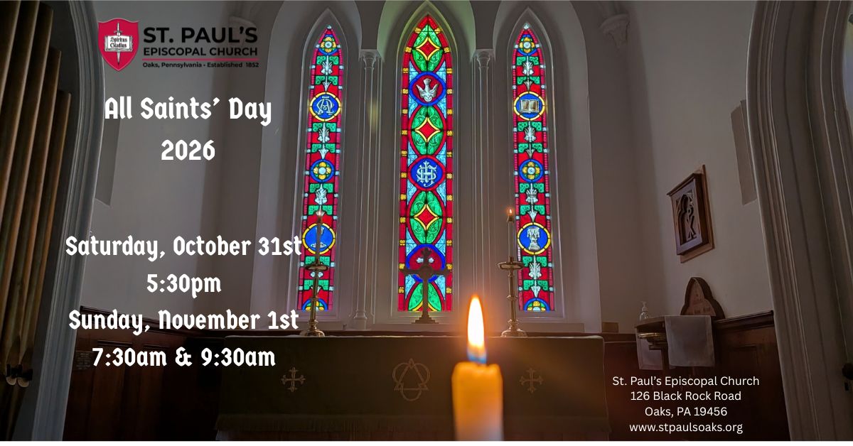 All Saints’ Day 2026 Services